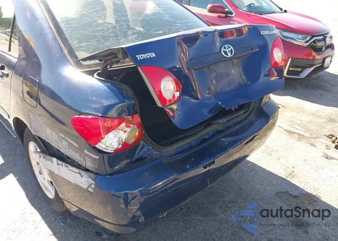 2004 Toyota Corolla Le z USA, uszkodzony, nr VIN JTDBR32E742047514